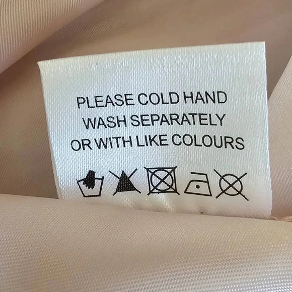 Pink Lily Glitter Mini Dress Mauve Size S - Picture 8 of 8